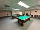 Enjoy two billiard tables in this spacious game room; a perfect place for friendly competition and relaxation at 5400 Park N St # 209, St Petersburg, FL 33709