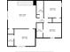 Floor plan of the upper level of a house, featuring labeled bedrooms, bathrooms, and a Gathering room at 6216 Kevesta Ave, Palmetto, FL 34221