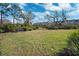 Picturesque community park with a bench, lush green lawn, and mature trees at 10515 Fenceline Rd, New Port Richey, FL 34655