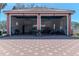 Spacious two-car garage with equipment, offering ample room for vehicles and other items at 27826 Robin Roost Ln, Wesley Chapel, FL 33544