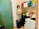 Laundry room featuring washer, dryer, and storage shelves at 4209 Amber Ridge Ln, Valrico, FL 33594