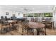 A gathering space filled with round tables, chairs, and a billiards table at 2617 Cove Cay Dr # 604, Clearwater, FL 33760