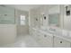 Spacious bathroom featuring marble floors, countertops and tile at 323 Appian Ne Way, St Petersburg, FL 33704