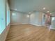 Spacious living room featuring hardwood floors and recessed lighting at 3218 21St N St, St Petersburg, FL 33713