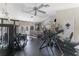 Community gym, featuring a variety of exercise equipment including treadmills, weights, and machines for a full-body workout at 3300 Haviland Ct # 303, Palm Harbor, FL 34684