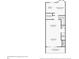 Second floor plan including a kitchen, bathroom, dining room, living room and balcony at 17960 Gulf Blvd # 103, Redington Shores, FL 33708