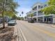 The beautiful street view of the building with cafes and nearby shops at 1055 Philippe Pkwy, Safety Harbor, FL 34695