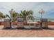 Outdoor grilling area with stainless steel gas grills at The Beach Cottage at 18400 Gulf Blvd # 1505, Indian Shores, FL 33785