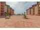Condo complex with a large sun deck with outdoor seating, chairs, and lounge seating at 18400 Gulf Blvd # 1505, Indian Shores, FL 33785
