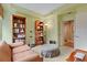 Inviting living room features bookshelves, comfortable seating and ample natural light at 275 Bayshore Blvd # 408, Tampa, FL 33606