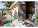 Exterior with gray door leading to backyard at 6145 55Th N Ave, St Petersburg, FL 33709