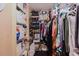 A well-organized walk-in closet with custom shelving and storage solutions at 6145 55Th N Ave, St Petersburg, FL 33709