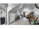 Spacious basement area showing storage and shelving with an efficient layout at 443 Pinellas Bayway S # 105, Tierra Verde, FL 33715