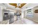 Bright and airy eat-in kitchen with stainless steel appliances and ample natural light at 443 Pinellas Bayway S # 105, Tierra Verde, FL 33715
