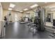 Modern gym with weight machines, treadmills, and other fitness equipment at 711 Old Windsor Way, Spring Hill, FL 34609