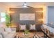 Comfortable living room setting with stylish decor, perfect for relaxation at 8722 Elmwood Ln, Tampa, FL 33615