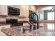 Close up of the kitchen island sink with granite countertops and stainless appliances at 200 4Th S Ave # 139, St Petersburg, FL 33701