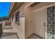 Inviting exterior of home featuring an entrance door and window accents, offering curb appeal at 8005 Bardmoor Pl # 202I, Seminole, FL 33777
