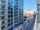 View from a condominium balcony overlooking the city at 111 N 12Th St # 1619, Tampa, FL 33602