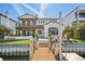 Rear exterior view of the house from the dock at 801 Brightwaters Ne Blvd, St Petersburg, FL 33704