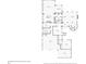 First floor plan showing layout of bedrooms, bathrooms, kitchen, living room, garage, and dining room at 801 Brightwaters Ne Blvd, St Petersburg, FL 33704