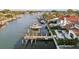 Beautiful waterfront home with a private dock, boat lift, and direct access to the open bay at 801 Brightwaters Ne Blvd, St Petersburg, FL 33704