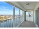Balcony with views of the inter-coastal waterway at 420 64Th Ave # 1005, St Pete Beach, FL 33706