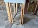 Interior of home with floors and walls stripped at 12812 1St Isle, Hudson, FL 34667
