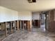 Remodel-ready kitchen with existing cabinets and a bright, airy layout that has potential for new features at 12812 1St Isle, Hudson, FL 34667
