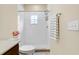 Clean bathroom with modern tile, a toilet and a shower providing a refreshing experience at 310 Summer Clouds Pl, Brandon, FL 33511