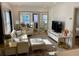 Inviting living room with an open floor plan to the dining room and bedroom at 2427 10Th S Ave, St Petersburg, FL 33712