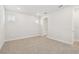 Bright bedroom with carpeted floors, white walls, and recessed lighting at 687 Allora Ave, Nokomis, FL 34275