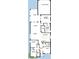 Detailed floor plan showcasing the layout of the home, including bedrooms, kitchen, and living spaces at 687 Allora Ave, Nokomis, FL 34275