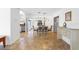 Dining room offering an adjacent kitchen and access to the outdoor patio at 1309 Nokomis S Ave, Venice, FL 34285