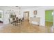 Inviting dining room featuring travertine floors and decorative accents at 1309 Nokomis S Ave, Venice, FL 34285