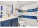 Updated bathroom featuring tiled walk-in shower, and modern fixtures at 6265 Sun Blvd # 101, St Petersburg, FL 33715