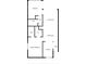 A detailed floor plan with living room, kitchen, and bedrooms at 6265 Sun Blvd # 101, St Petersburg, FL 33715