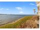 Stunning water view with a scenic landscape and palm trees at 6265 Sun Blvd # 101, St Petersburg, FL 33715