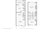 Floor plan depicting layout of unit at 1308 Costa Mesa Dr, Wesley Chapel, FL 33543