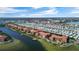 Waterfront condos with boat docks provide a scenic view and direct access to the water at 2765 Via Cipriani # 1232B, Clearwater, FL 33764