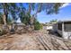 Spacious backyard features a privacy fence and is ready for your personal touch and landscaping ideas at 3108 Ash Ct, Dunedin, FL 34698