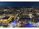 Night scene showcasing city streets, lighted buildings, and active traffic in a vibrant urban landscape at 777 N Ashley Dr # 2503, Tampa, FL 33602