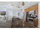 Well-equipped kitchen boasting granite countertops, stainless steel appliances, and plenty of counter space at 1209 E Cumberland Ave # 505, Tampa, FL 33602