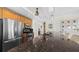 Well-appointed kitchen featuring granite countertops, stainless steel appliances, and wood cabinets at 1209 E Cumberland Ave # 505, Tampa, FL 33602