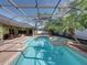 Relax in this screened pool featuring a spa and plenty of room for outdoor lounging at 1111 Carriage Park Dr, Valrico, FL 33594