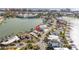 Location of waterfront lot, ready for your new home on a canal at 211 Bath Club N Blvd, North Redington Beach, FL 33708