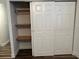 Walk-in closet with shelving and clothes rack for optimal organization at 401 Dorchester Pl # 62, Sun City Center, FL 33573