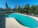 Large private in-ground swimming pool with beautiful patio, perfect for summer entertaining at 5730 16Th Ne Ln, St Petersburg, FL 33703