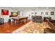 Spacious game room with a pool table, comfortable seating, and entertainment options at 6785 Burning Tree Dr, Seminole, FL 33777