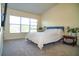 Well-lit bedroom with large window, comfortable bed, and stylish bedside tables at 10217 Westpark Preserve Blvd, Tampa, FL 33625